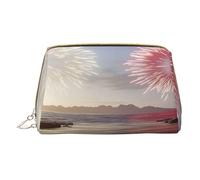 Bolsa de maquillaje para mujer, artículos de tocador Showe, cepillo para el cuidado de la piel, organizador de viaje, bolso grande para maquillaje, accesorios, bolsa inteligente, la playa y fuegos