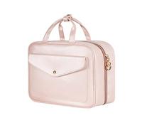 Bolsa de maquillaje para mujer con gancho para colgar, organizador de artículos de tocador de viaje, impermeable, neceser de almacenamiento, bolsa de maquillaje pequeña, a, Mass Beauty