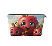 Bolsa de Maquillaje para Mujer de The RAD Family, Bolsa de Viaje de Gran Capacidad con Estampado de Piel, Bolsa de Afeitado para artículos de tocador, Resistente al Agua