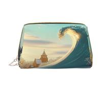 Bolsa de maquillaje para mujer, neceser, cepillo para el cuidado de la piel, organizador de viaje, bolso grande para maquillaje, accesorios, bolsa inteligente, hermoso diseño de cuento de hadas