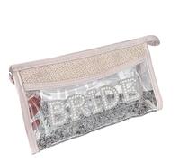 Bolsa de maquillaje para novia, despedida de soltera, playa, piscina, boda, compromiso, despedida de soltera, luna de miel, viajes, regalo para futura señora, un color, Talla única