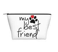 Bolsa de Maquillaje pequeña para Mujeres, Adolescentes y niñas, pequeña Bolsa de cosméticos y artículos de tocador, Bonita Bolsa de Maquillaje de Bolsillo, Organizador de Accesorios, mi Mejor Amiga