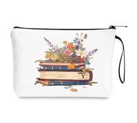 Bolsa de maquillaje personalizada para mujer, regalos de cumpleaños para mamá, mejores amigas, damas de honor, elegante bolsa de cosméticos para viajes y uso diario, Estilo-1