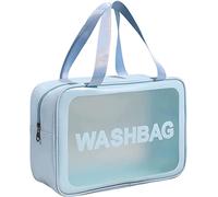 Bolsa de maquillaje que ahorra espacio, duradera, para viajes de negocios, organizador de almacenamiento de cosméticos para la vida diaria L, normal