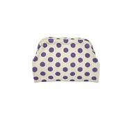Bolsa de maquillaje retro europea y americana de lunares, bolsa de cosméticos portátil de gran capacidad que bloquea el color, a3, 30.0*25.0*3.0