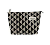 Bolsa de Maquillaje Stitch Geometry Makeup Organizer Neceser de Viaje Resistente Bolsa de Viaje para Viajes Esenciales para Mujeres (Pequeño)