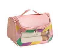 Bolsa de maquillaje transparente, bolsas de viaje transparentes para artículos de tocador | Bolsa de aseo Bolsas organizadoras transparentes impermeables,Estuche de maquillaje de viaje, bolsa de cosmé
