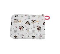 Bolsa De Maquillaje Viaje Acolchado Cosmético Dibujos Animados Organizadores Cuidado La Piel Cremalleras Pequeñas Precioso Artículo Tocador Monedero Maquillaje Artículos Tocador Lavado