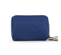 Bolsa De Maquillaje Women Cosmetic Bag Solid Color Korean Style Makeup Bag Pouch Toiletry Bag Waterproof Makeup Organizer Case Luxury Bag Makeup Bag(Blue)