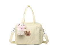 Bolsa de Maternidad Grande y Funcional para Lactancia con Organizadores y Compartimentos Especializados (Yellow, 20 * 24CM)