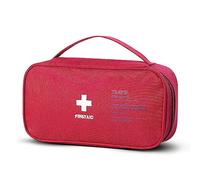 Bolsa de medicina de viaje Bolsa de primeros auxilios vacía Botiquín de primeros auxilios portátil Bolsa de medicina de viaje Caja de supervivencia ligera para el hogar Coche Camping Oficina