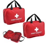 Bolsa De Medicina Portátil, Portátil Bolsa Médica Vacía, Primeros Auxilios Portátil Bolsa, 2 Piezas Vacío Botiquín De Primeros Auxilios, Kit De Primeros Auxilios De Viaje Portátil Para Hogar, Camping