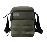 Bolsa de mensajero genérica impermeable, multibolsillo, estilo casual, bandolera para el hombro y la correa ajustable, resistente al agua, para viajar, Army Green, Se référer au descriptif