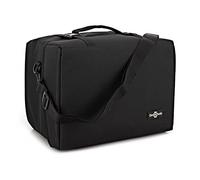 Bolsa de micrófono con bolsillos para accesorios para hasta 6 micrófonos de Gear4music