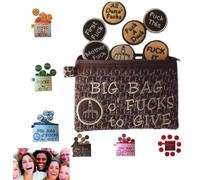 Bolsa de Mierda, Bolsa Grande de Mierda, Bolsa Grande de Mierda for Regalar, Bolsa con Cremallera, Monedero práctico con Cremallera, Juguetes novedosos, Cosas Raras, Regalos for Amigos(Brown)