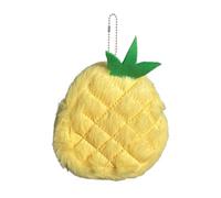 Bolsa de Moneda de Peluche de Fruta, Bolsa de Moneda,Cartera pequeña y Monedero de dibujos animados | Cartera pequeña resistente al desgaste con diseño de frutas colgante de bolsa, Piña, Se référer au