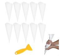 Bolsa de Mortero,10PCS Bolsa de Lechada,Bolsas de Mortero de Calafateo,Saco Mortero,Bolsas Lechada Ladrillo de Cemento de Mortero,Bolsa para Sellador de Cemento,para Rellenar