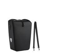 Bolsa De Moto Bolsa Alforja Bicicleta 25L Portaequipajes Impermeable Gran Capacidad Lateral Trasero Extensible Ciclismo Hombro Hombre Bolsas de Viaje para Motos(Black)