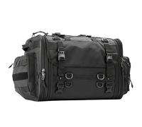 Bolsa De Moto Bolsa Asiento Trasero Motocicleta Equipaje Viaje Resistente Al Agua 35L-60L Cola/Maletero/Estante Motor Expandible Mayoría Bolsas de Viaje para Motos(1 PCS Black 40L-60L)
