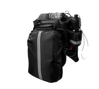 Bolsa De Moto Bolsa Maletero Bicicleta Carcasa Dura Estante Asiento Trasero Impermeable Hombro Gran Capacidad Eléctrica Ciclismo MTB Bolsas de Viaje para Motos(Extended Version)