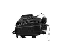 Bolsa De Moto Bolsa Maletero Bicicleta Carcasa Dura Estante Asiento Trasero Impermeable Hombro Gran Capacidad Eléctrica Ciclismo MTB Equipaje para Motos(Black)