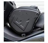Bolsa De Moto para For ADV 150 160 350 PCX 125 X-ADV Forza 300 750 NSS Scooter Tunnel Tank Bag EVA Hard Shell Pedal Saddle Equipaje para Motos(Black)