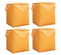 Bolsa de mudanza extra grande, impermeable, plegable, 24 piezas, extragrande, adecuada para exteriores e interiores, lo que hace que tu proceso de mudanza sea más eficiente (4 piezas)