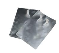 Bolsa de muestreo de gas con válvula - Bolsas de recolección y almacenamiento de gas de PTFE de aluminio de 100 ml a 10 000 ml - Paquete de 5(100ml Double)