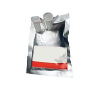 Bolsa de muestreo de gas con válvula - Bolsas de recolección y almacenamiento de gas de PTFE de aluminio de 100 ml a 10 000 ml - Paquete de 5(10000ml Double)