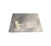 Bolsa de muestreo de papel de aluminio: bolsa de recolección reutilizable, liviana, a prueba de fugas for un muestreo eficiente en el sitio (1 unidad)(20ml Single valve)