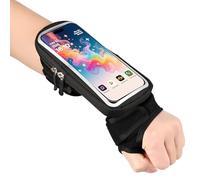 Bolsa de muñeca para teléfono celular, brazalete para antebrazo, soporte para teléfono celular, funda para iPhone 14/13/12/11 Pro Max 12 mini XS Max XR X 8 7 equitación, ciclismo, correr, para