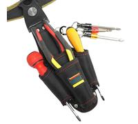 Bolsa de muslo, cinturón de herramientas de trabajo, bolsa de herramientas resistente para cinturón de electricista, portátil, multifuncional, impermeable, organizador compacto para reparación