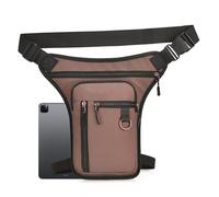 Bolsa de muslo - Drop Leg Bag, de ciclismo para hombre - Pierna ajustable para teléfono móvil, cartera, hervidor, guantes, pierna ajustable | Ajustable para ciclismo hombre | Ma, dorado,