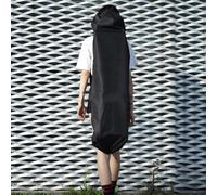 Bolsa de nailon para monopatín longboard y patín con dimensiones estandarizadas y comportamiento de material fiable en todos los casos de uso (120 x 38 cm)