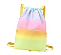 Bolsa de natación con cordón, mochila de malla de gran capacidad, mochila impermeable para gimnasio, bolsa deportiva transpirable para piscina, playa, senderismo, viajes, fitness, escuela, aventuras