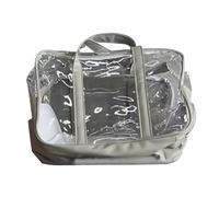 Bolsa de natación para artículos de tocador, bolsa portátil para guardar zapatos, gafas, traje de baño, bolsa de playa, bolsa de almuerzo, gris, Talla única