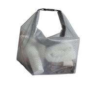 Bolsa de natación resistente al agua, ligera, gran capacidad, bolsa de aseo de viaje, organizador de suministros cosméticos para hombres y mujeres, organizador de equipo junto a la piscina, Color gris