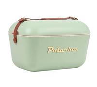 Bolsa de nevera Polarbox 20L Oro Oliva con detalles dorados