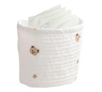 Bolsa de noche para bebé, organizador de cuna, soporte antideslizante para litera, almacenamiento de múltiples bolsillos, práctico soporte para pañales, contenedor de guardería para pañales, juguetes