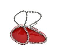 Bolsa de Noche para Mujer Bolso de mano y cartera de noche con lentejuelas y mariposas de diamantes brillantes, bolso de mano y cartera de moda for damas, bolso de mano for fiesta de bodas(E)