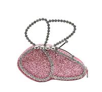 Bolsa de Noche para Mujer Bolso de mano y cartera de noche con lentejuelas y mariposas de diamantes brillantes, bolso de mano y cartera de moda for damas, bolso de mano for fiesta de bodas(C)
