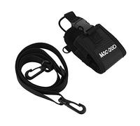 Bolsa de nylon portátil para Walkie Talkie con correa de hombro ajustable Soporte de radio bidireccional para MSC-20D, comunicación por radio