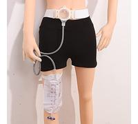 Bolsa de orina 35 mm for colostomía, sin necesidad adhesivo, for vejiga llena con corte en la cintura. No requiere