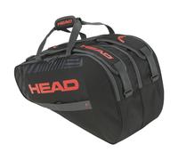 Bolsa de pádel HEAD Base Padel Bag, negra/naranja, M