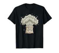 Bolsa de Palomitas de maíz enojadas Que explotan Bocadillo de película Loca Camiseta