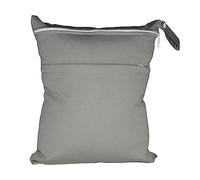 Bolsa De Pañales Con Cremallera - Bolsa De Ropa Mojada Para Niños Pequeños, Bolsa Seca Y Mojado Para Sacaleche | Bolsa De Viaje Impermeable Multifuncional Para Bebé, Bolsa De Pañales Elegante Con