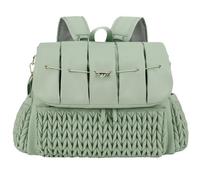Bolsa de pañales con fácil conversión, hombro madre, gran capacidad, mochila convertible de una sola mano, organiza el cuidado del bebé