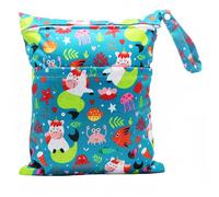 Bolsa de pañales para bebé a prueba de agua con diseño fácil de limpiar para el hogar y viajes, bolsa ligera de almacenamiento, bolsa de pañales para bebé