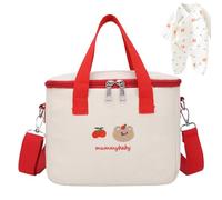 Bolsa de pañales pequeña, bolsa de maternidad | Bolsa de pañales Bolsa de pañales de viaje multifuncional | Bolsa de almacenamiento de gran capacidad con compartimento de capa aislante, bolsa Goowafur