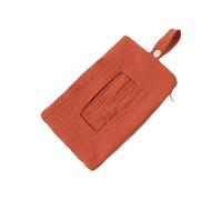 Bolsa de pañuelos portátil para cochecitos de bebé, bolsa de almacenamiento de papel, elegante caja de pañuelos para madres ocupadas, ideal para viajes, soporte húmedo